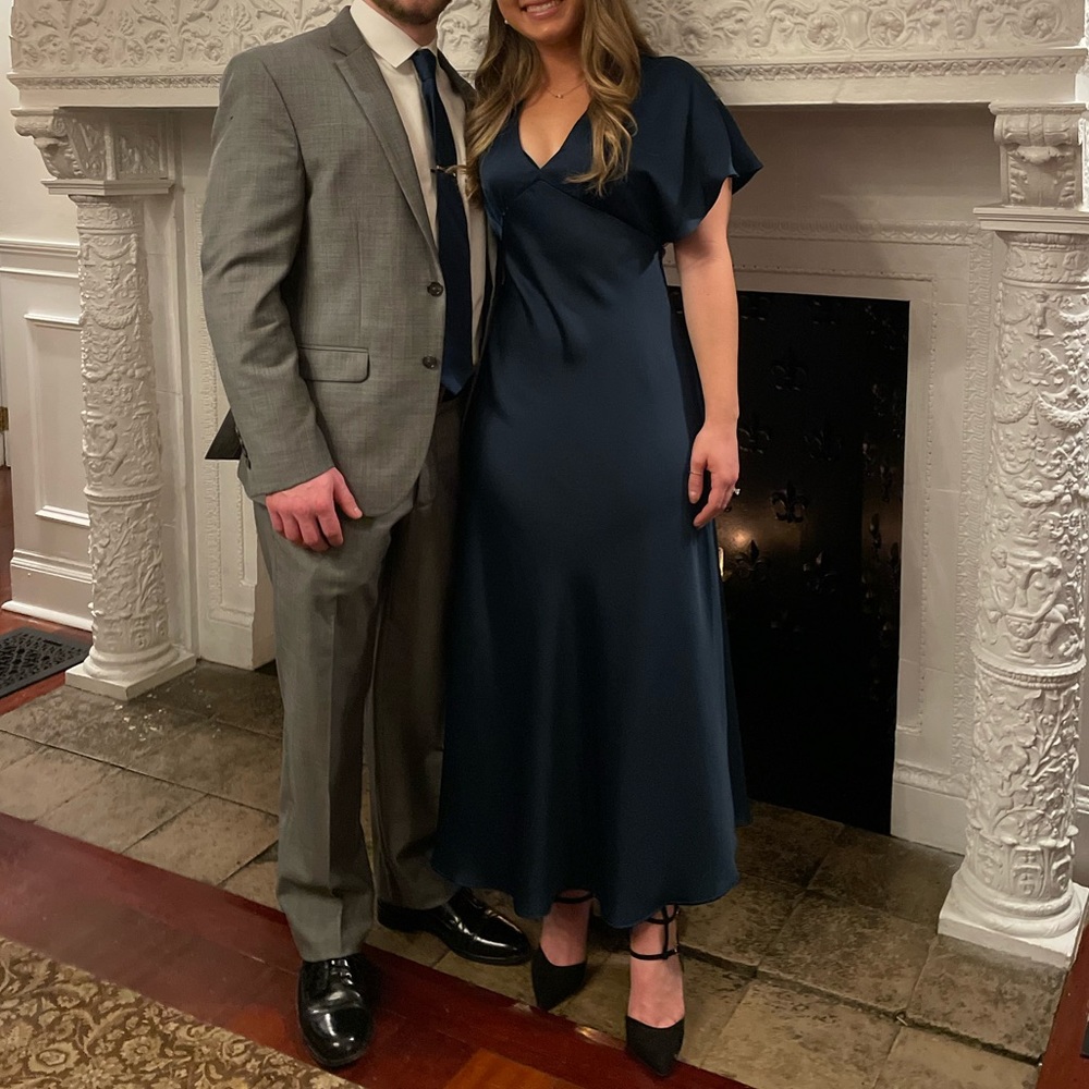 Navy Gown